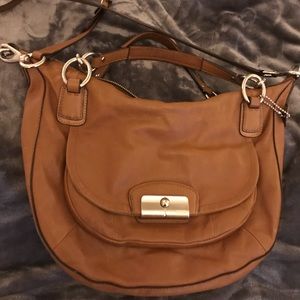 Medium sized Coach leather crossbody